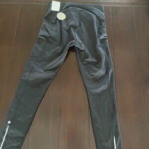 Calia Cold Weather High Rise Full Length Fitted Black Womens Legging Size M